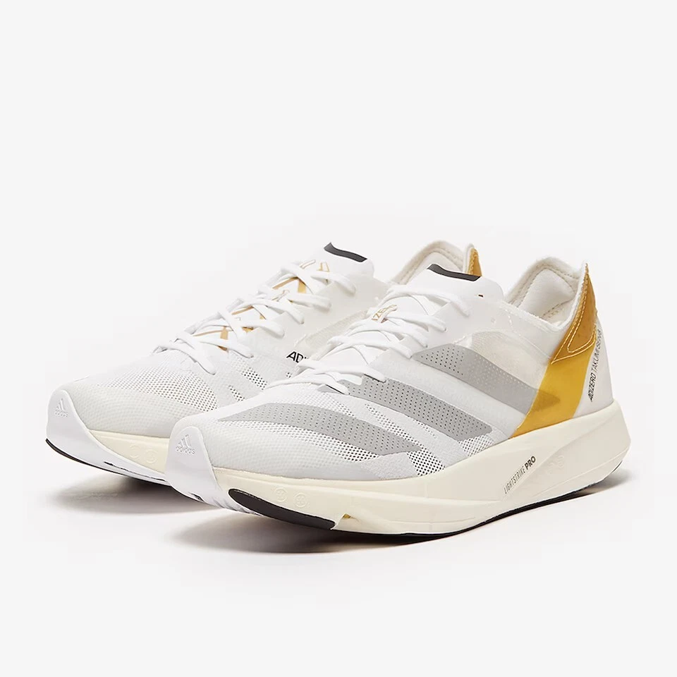 Tinman Elite x adidas Adizero Takumi Sen 8 White Gold  display picture 3