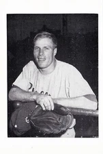 1997 RICHIE ASHBURN FUNERAL MEMORIAL PHOTO CARD & POEM BY HARRY KALAS 4" x 6"
