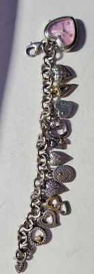 Brighton Power of Pink Charm Watch Bracelet Brighton Power of Pink Bracelet 2025 – Smyth Jewelers main image 4