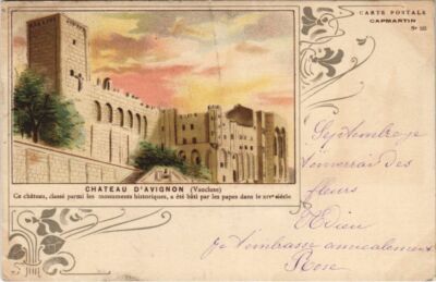 CPA AVIGNON Chateau d'Avignon (1086514)