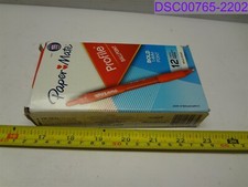 12-pack Paper Mate Profile Retractable Ballpoint Pen Red 041540894674