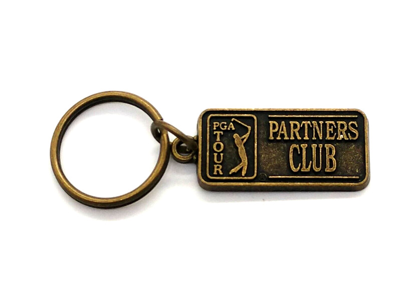 Vintage Professional Golfers Association PGA Partners Club Keyring Keychain