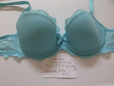 Chantelle C30860 3086 Rive Gauch UW Bra Aqua 32C MRSP $76 B123P291 