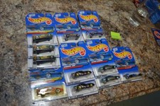 LOT OF 11 HOT WHEELS MATTEL CARS FIREBIRD CAMARO CHARGER NEW SEALED VINTAGE B318