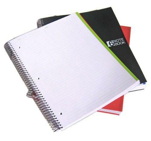 Notebook Miquelrius 8,5 x11 con cable, 6 asignaturas, regulado universitario - Imagen 3 de 8