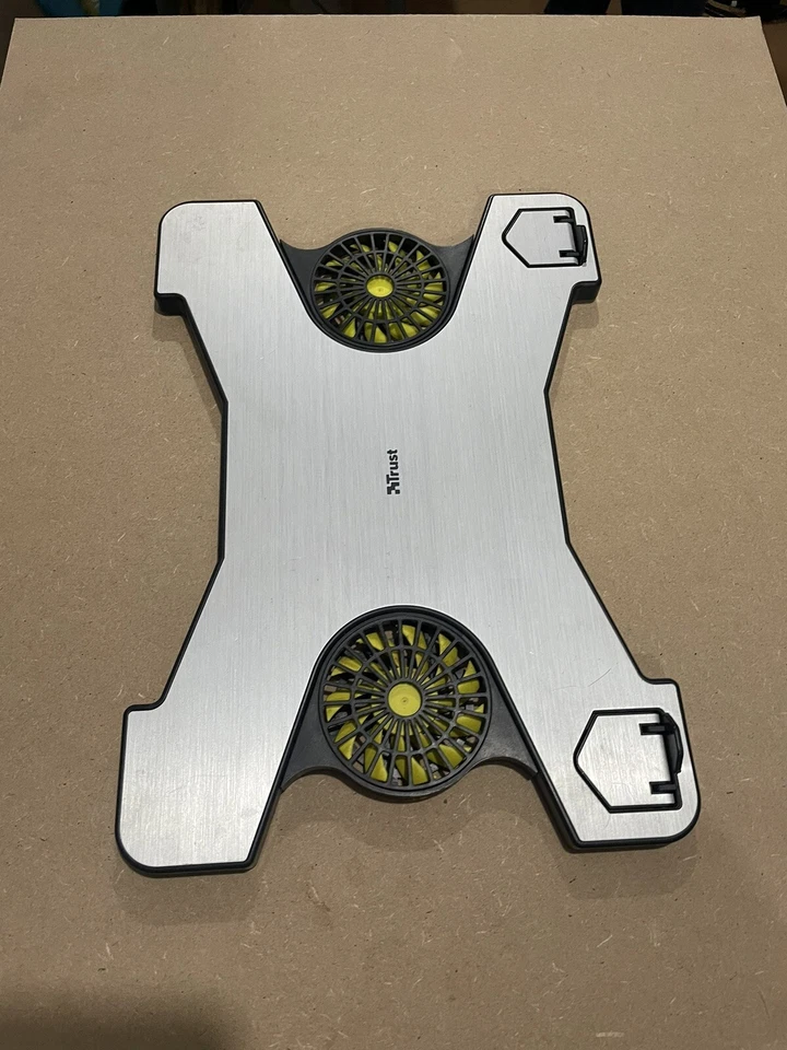 Universal Foldable Laptop Stand with USB Cooling Fan, Adjustable & Multi angle - Image 2 of 4