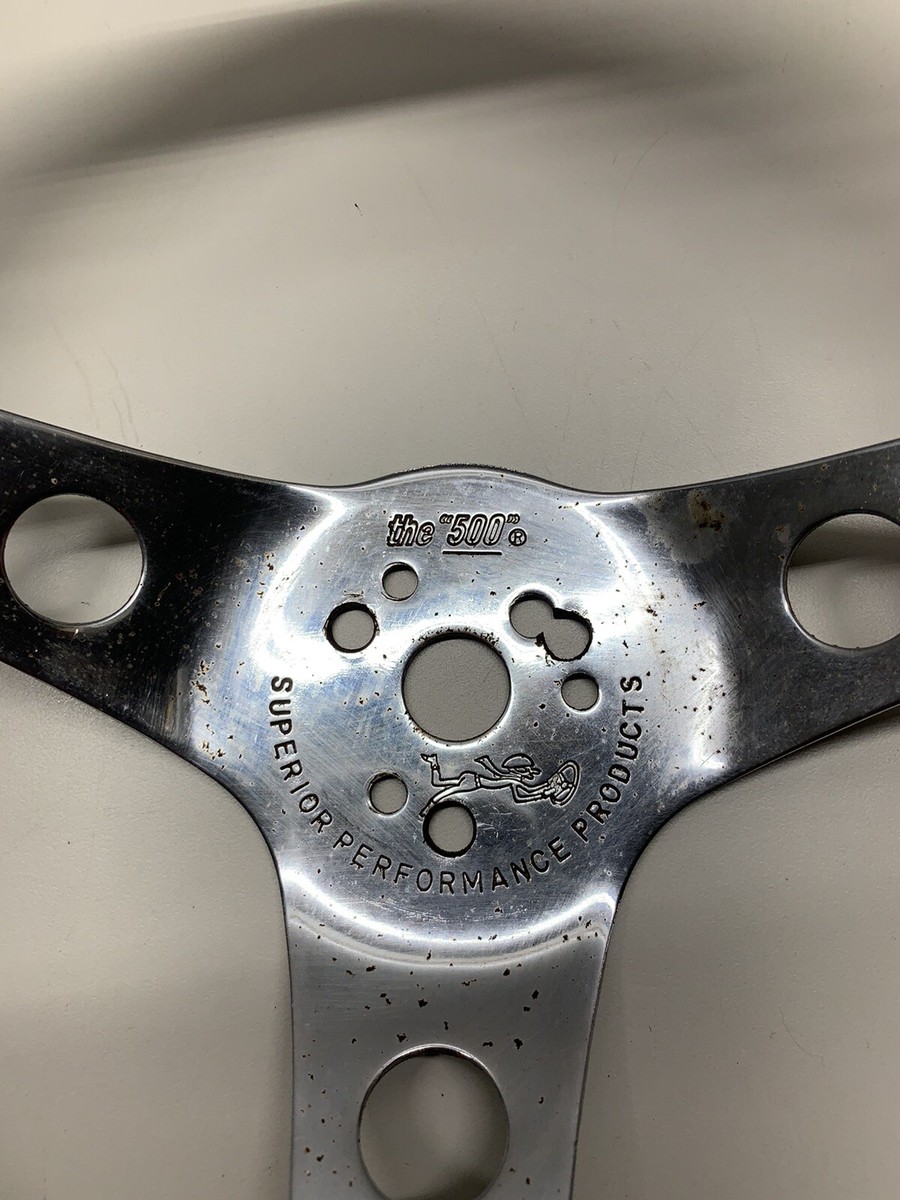 Vintage Superior Performance The 500 Steering Wheel | eBay Australia