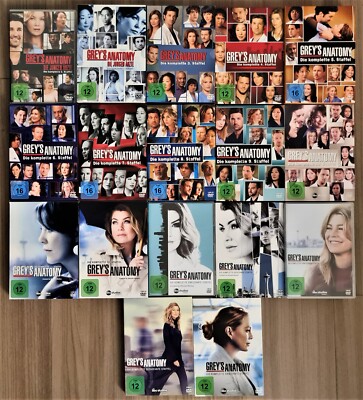 Grey's Anatomy Staffel 1-17 / 1+2+3+4+5+6+7+8+9+10+11+12+13+14+15+16+17 / DVD