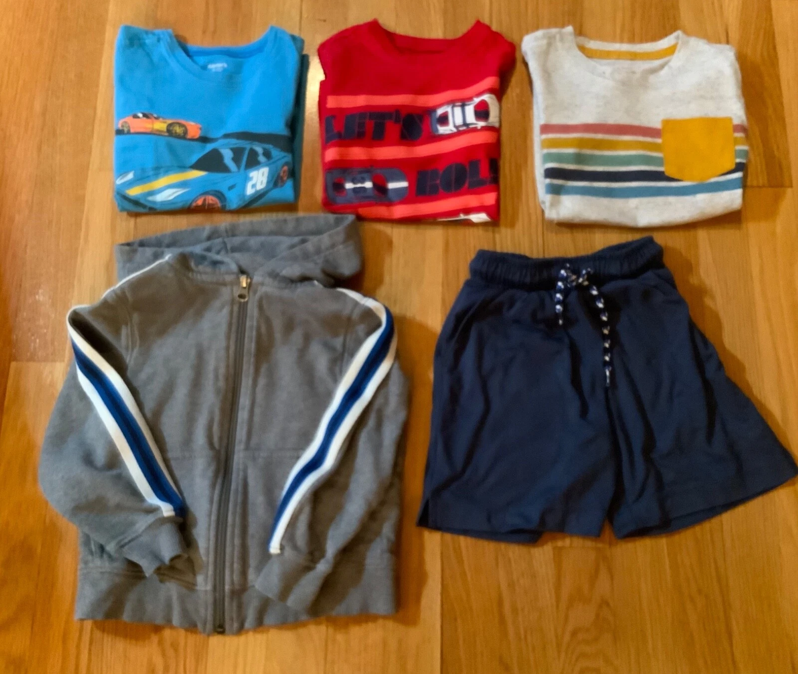Boys size 4 summer clothes Hanna Andersson, Cat n Jack, Crewcuts, Carters