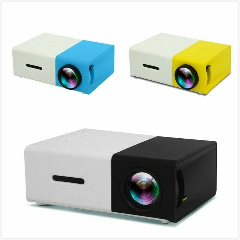 YG300 Projector 3.5mm Audio 320x240 Pixels HDMI USB Mini Home Media Player - Image 3 of 4