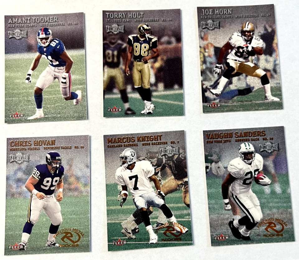 2000 Fleer/SkyBox Metal NFL Trading Card #198 Joe Horn New Orleans Saints - Image 3 of 4