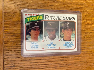 1980 Topps - Future Stars Bruce Robbins, Mike Chris, Al Greene #666 (RC)