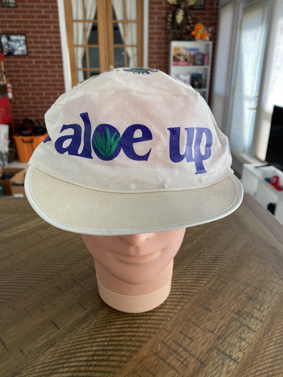 Vintage Aloe Up Suntan Products Hat painters cap Gem