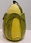Shawnee Pottery Corn Queen Cookie Jar w/Lid Stamped Shawnee USA 9.5" Tall