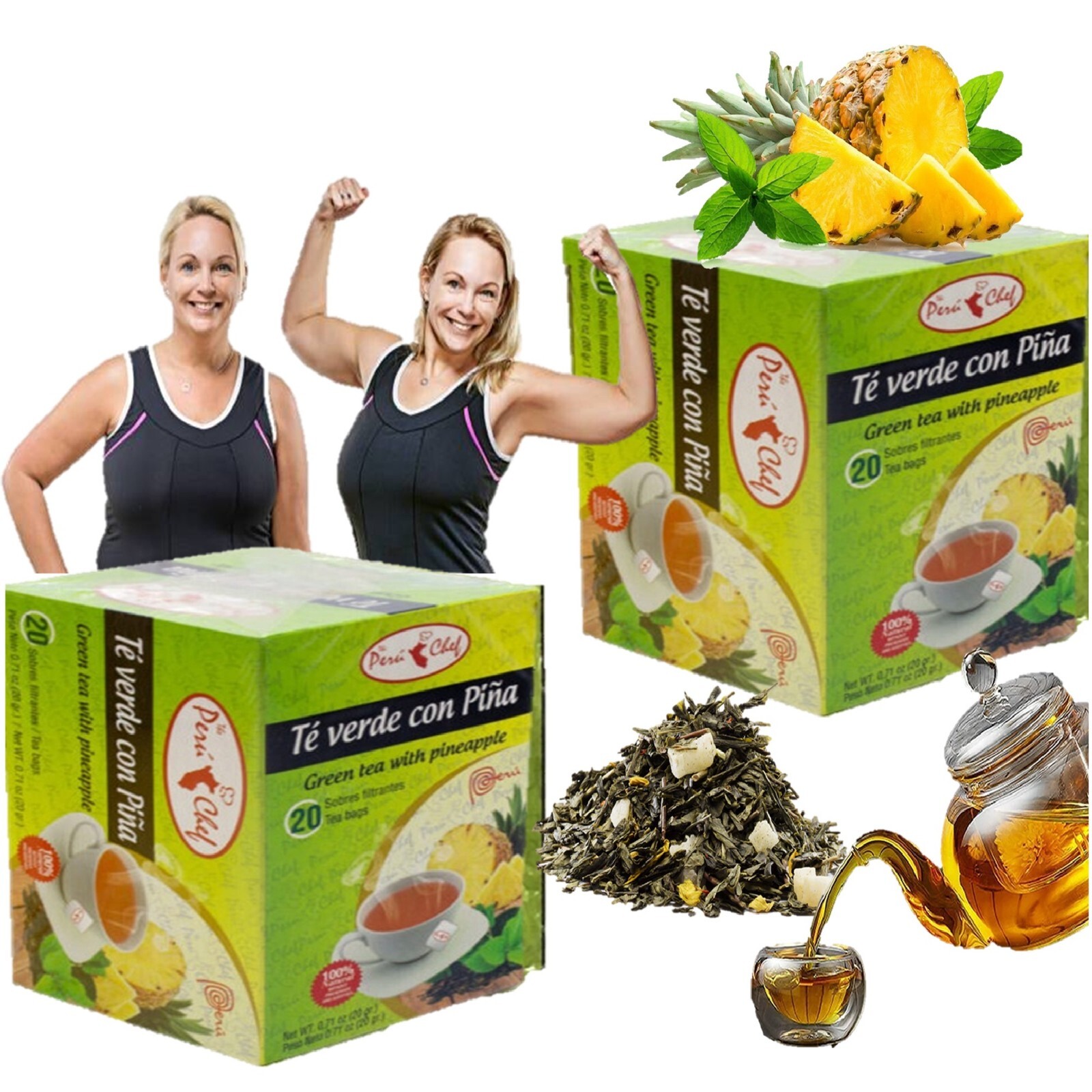 Weight Loss Slimming Detox Tea for Flat Stomach Boost Metabolism Reduce Bloat 2