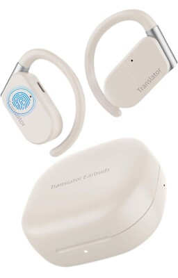 Translation Earbuds Real Time, 3-in-1 Language Translator with 144 Languages