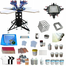 TechTongda Screen Printing Kit for Clothing Pattern DIY 4 Color Press Kit 006933