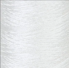 Seta Reale 100% Silk Sewing & Embroidery Thread #7900 White 87 yd