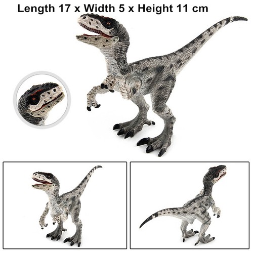 Velociraptor Figure Raptor Dinosaur Model Animal Toy Collector Decor ...