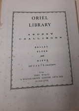 andrew challinger/ ballad blues and riffs for saatb recorders
