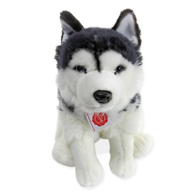 Teddy Hermann Husky Hund Plüschtier Stofftier Welpe Tierliebhaber Teddy Geschenk 91976 neu mit Etikett