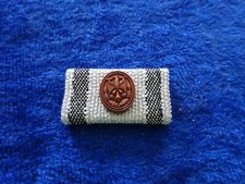 (A9-LA)  Schützenschnur Bundeswehr bronze Ordensspange Bandspange 