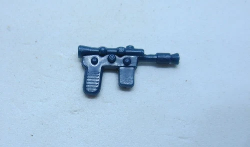 Blue Han Solo Gun/Blaster NO FLOAT  Repro Weapon Star Wars Figures