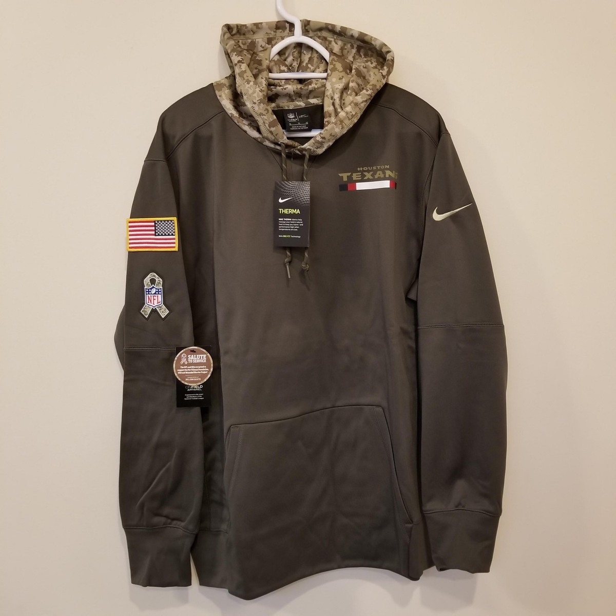 Houston Texans 2017 Salute To Service Hoodie HOUSTON TEXANS Nike