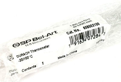 SP Bel-Art H-B Instrument DURAC Thermometer 608003100 (-20 - 160° C)