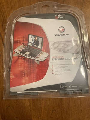 Targus Ultralite Folding LapDesk PA243U Laptop Computer Adjustable Portable NEW