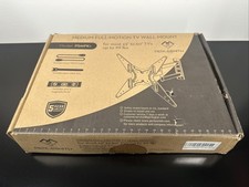 PERLESMITH Full Motion TV Wall Mount for 26-60 Inch TVs Black NEW