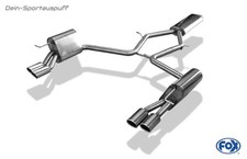 Fox Duplex Sportauspuff-Komplettanlage Mercedes E-Klasse W211 E500 Limo 4x76mm