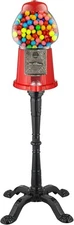 15” Gumball Machine with Stand and Coin Bank - Bubble Gum Machine Candy