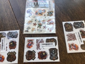 Harley Davidson Waterproof Temporary Fake Tattoo Stickers Arm & Body Art,4 pkgs