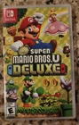 Super Mario Bros U Deluxe Nintendo Switch Case Included