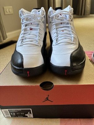 Air Jordan 12 Retro Taxi Flip OG Flu Game Cherry Playoffs Deadstock Mens Size 12