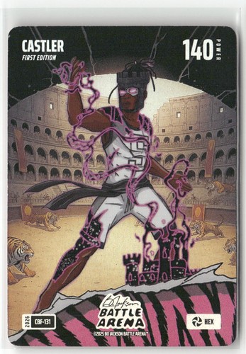2026 Bo Jackson Battle Arena #CBF-131 Stephon Castle CASTLER Colloseum HEX