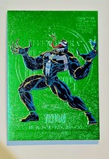 2023 Marvel Fleer Ultra Midnight Sons Venom #M45 Green Emerald Medallion /10