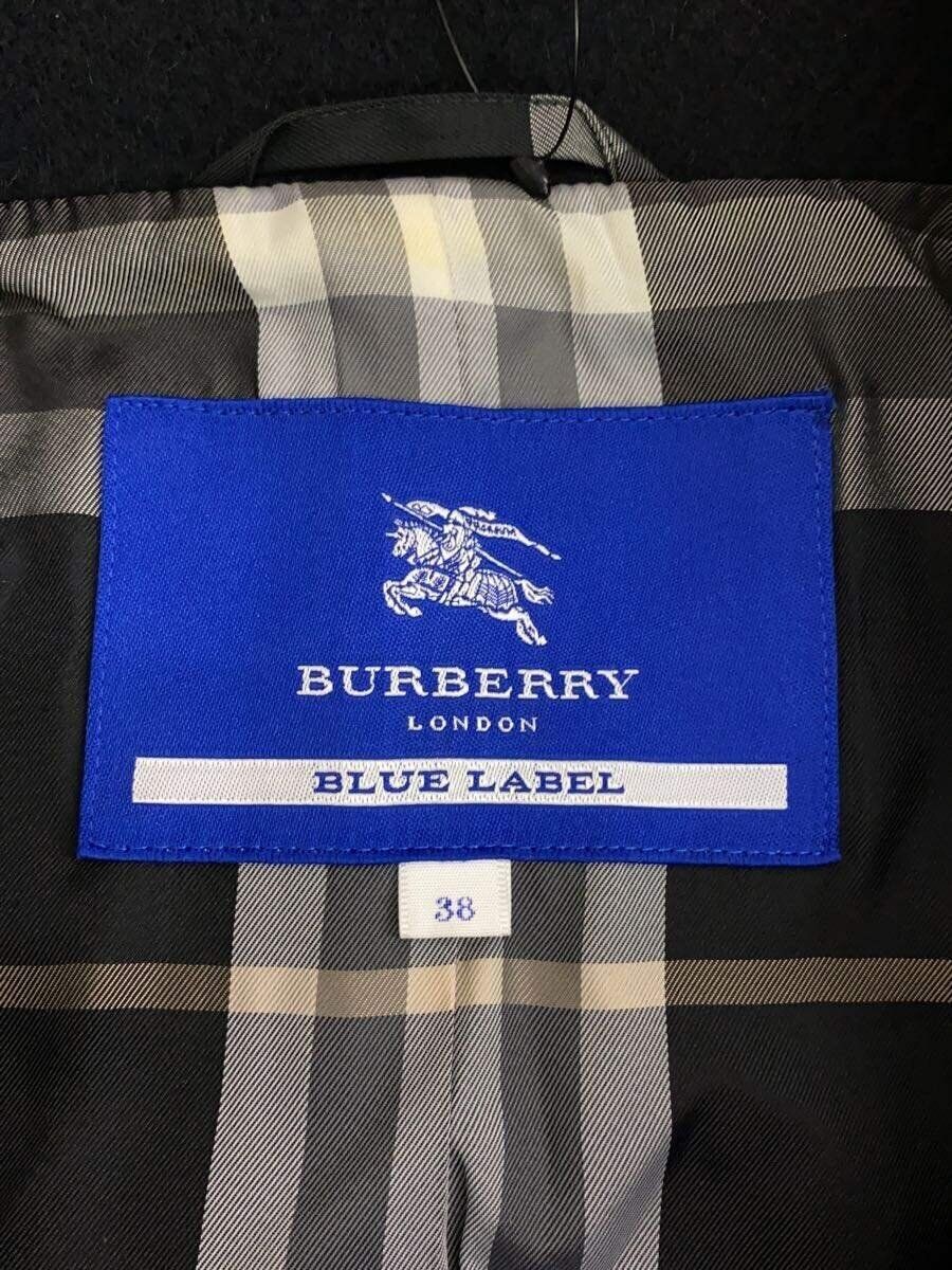 ALTRA BURBERRY BLUE LABEL ALTRO CAPPOTTO 40 LANA Nero FNF13 734 09