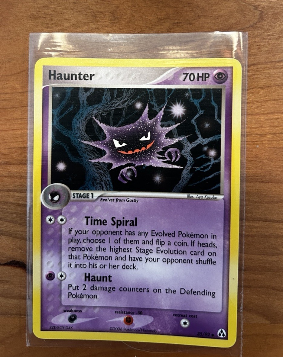 Pokémon Haunter EX Legend Maker 35/92 Uncommon Regular NM