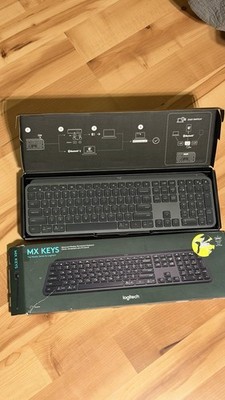 Logitech MX KEYS Wireless Illuminated Keyboard Gray Easy Switch QWERTY English