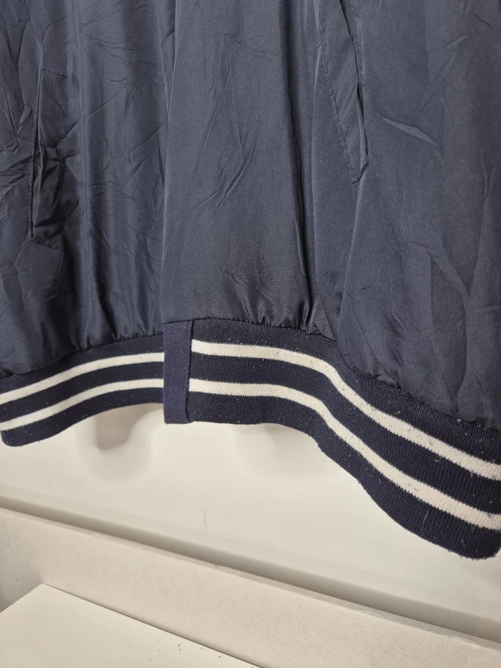 Vintage JH Design New York Yankees Varsity Jacket Reversible 5X – Rare Size - Image 3 of 4