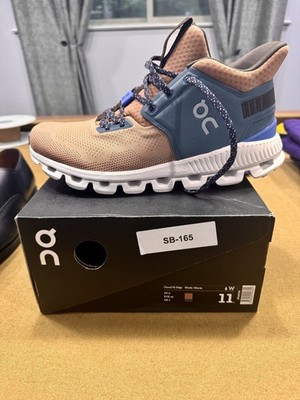 On Cloud Hi Edge Womens Running Shoes Sneaker- Blush/Storm NEW W Box sz 11w/9.5m