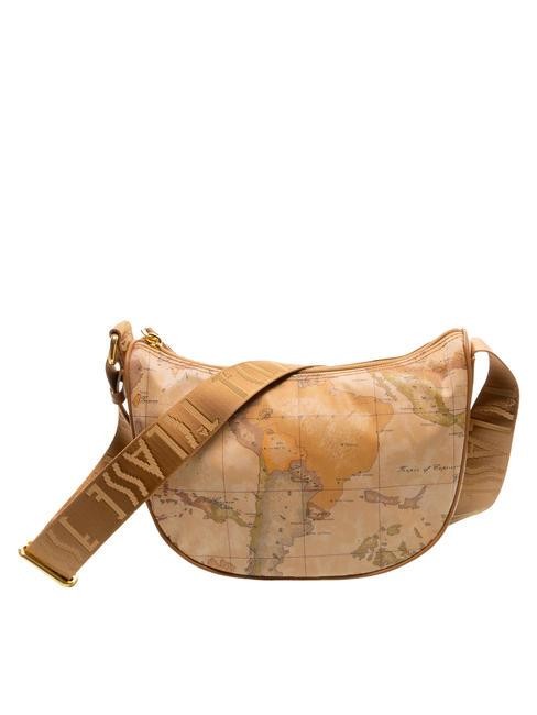 BORSA DONNA ALVIERO MARTINI PRIMA CLASSE geo classic borsa mezzaluna Naturale ND