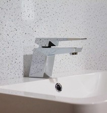 White Sparkle Shower Wall Panels 1m x 2400mm x 10mm Easy To install 2 Sided Kit