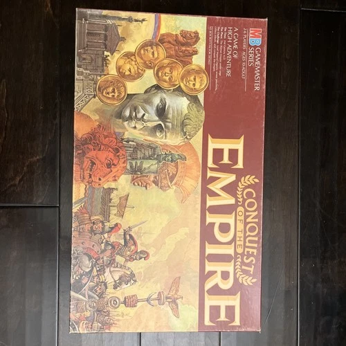 Vintage "Conquest Of The Empire" Board Game 1984 Milton Bradley