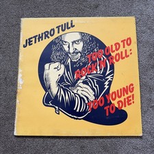 Jethro Tull Too Old to To Rock 'N' Roll Too Young To Die 1976 CHR 1111