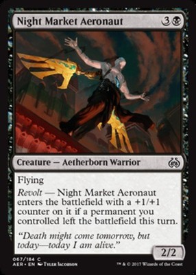 4x Night Market Aeronaut MTG Aether Revolt NM Magic Regular