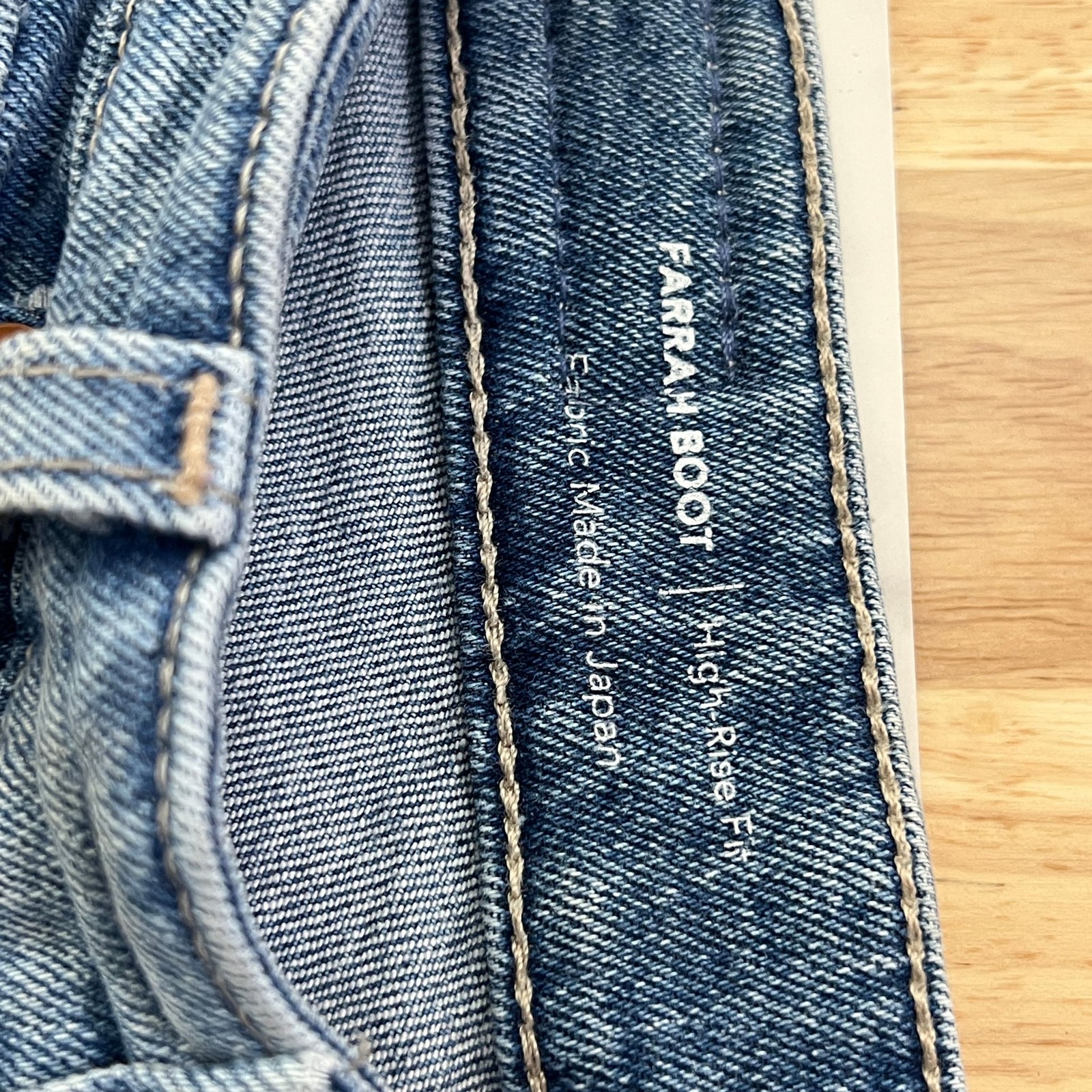 AG Adriano Goldschmied Farrah Boot Crop High Rise Jeans 25x30 thumbnail 11