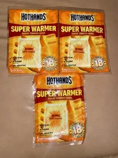 HotHands | Super Warmer | Larger Size ~ Last Longer | ￼Heat Pack | Set Of Three